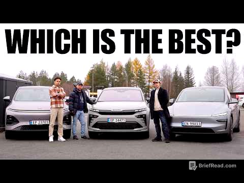 Tesla Model Y vs Xpeng G6 vs Skoda Enyaq | RANGE TEST @120KPH (75MPH)