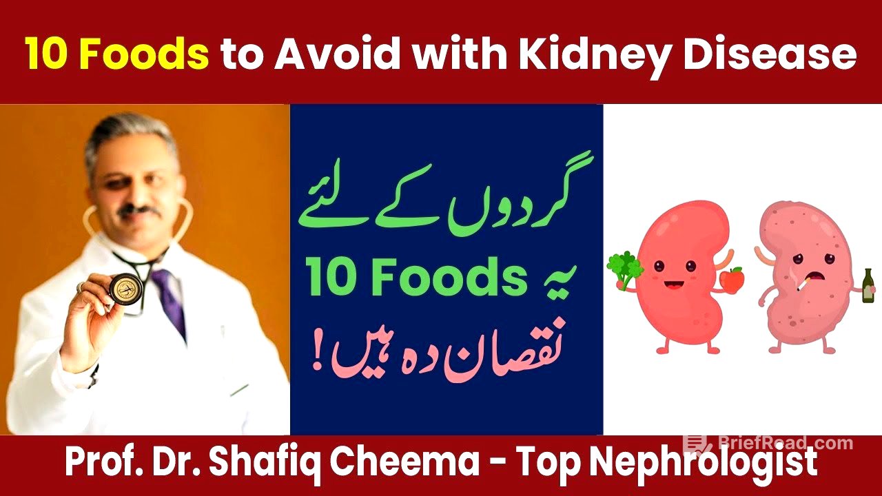 10 Foods to Avoid with Kidney Disease - Diet in CKD