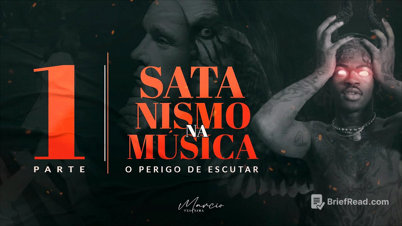 SÉRIE SATANISMO NA MÚSICA - Parte 1 - O Perigo de Escutar - Marcio Teixeira