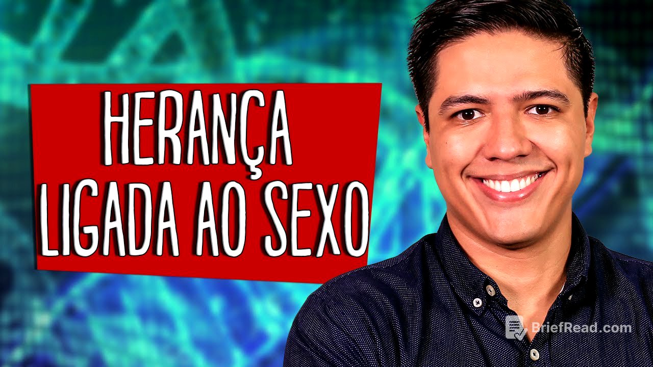 HERANÇA LIGADA AO SEXO Parte 01 - HERANÇA SEXUAL - Genética - Prof. Kennedy Ramos
