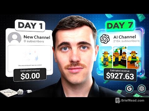 I BLEW UP a YouTube Channel in 7 Days with AI