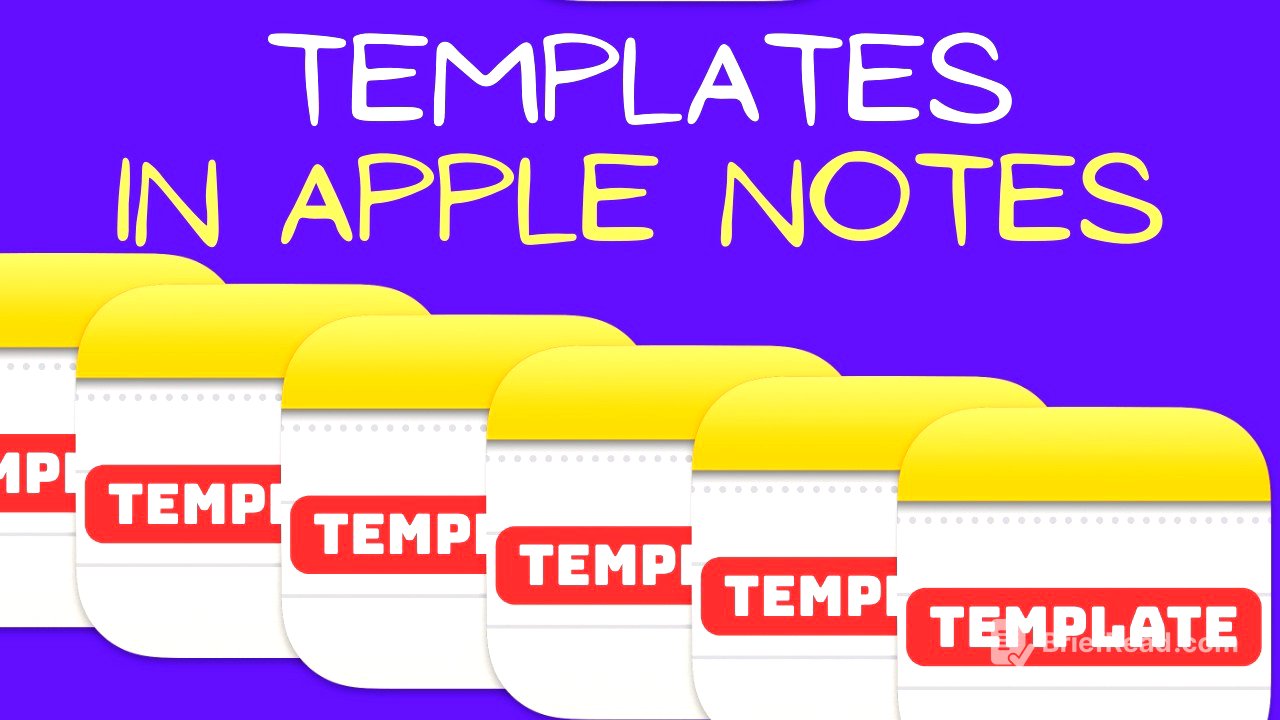 Never Start from Scratch Again: Mastering Templates in Apple Notes
