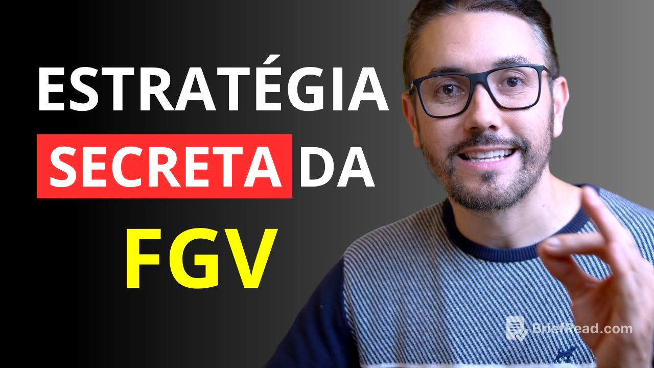 Descobri como CHUTAR na prova da FGV — e FUNCIONA!