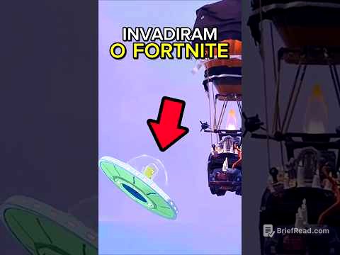 O DIA que os ALIENS INVADIRAM o FORTNITE! 😱