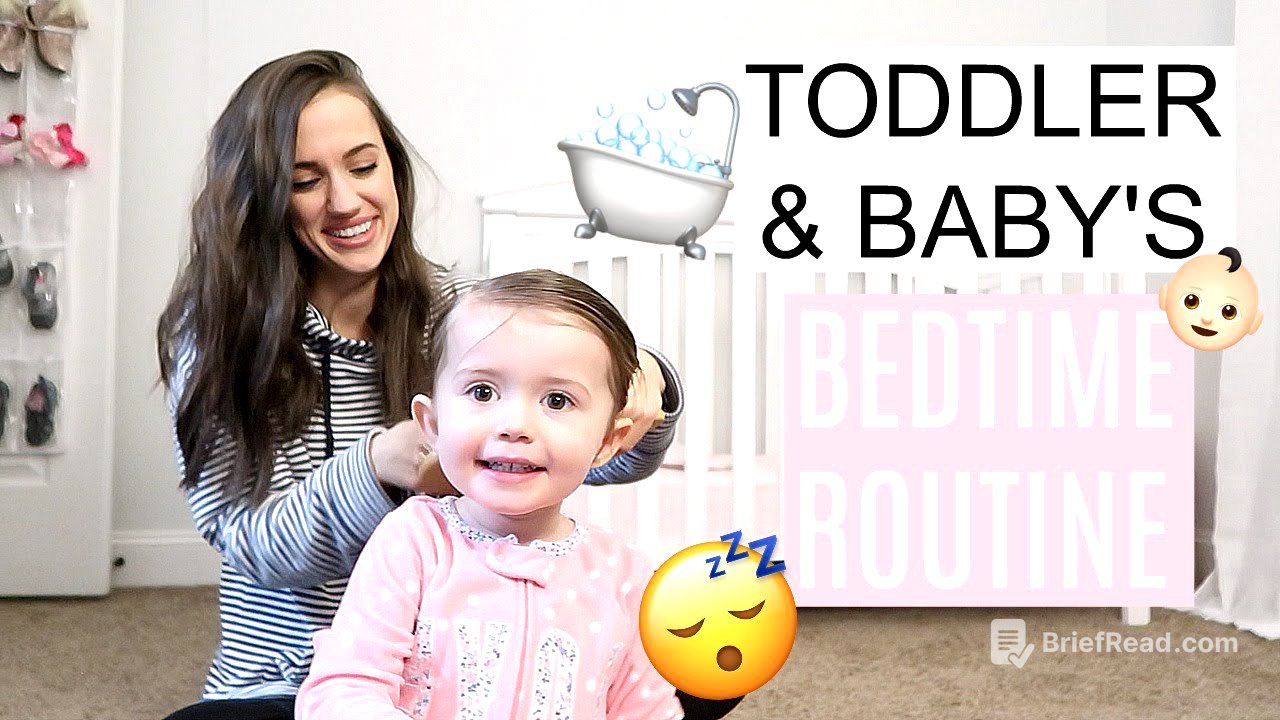 NIGHT TIME ROUTINE OF A MOM 2019 // BEDTIME ROUTINE // INFANT AND TODDLER // Simply Allie