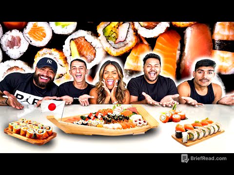O ÚLTIMO A PARAR DE COMER SUSHI GANHA!!!