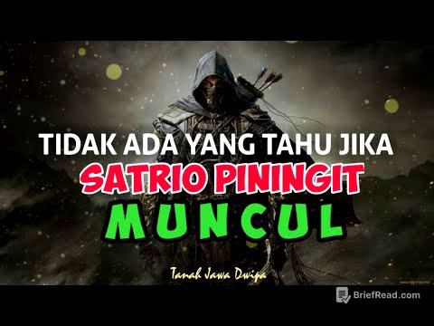 SATRIO PININGIT TELAH MUNCUL PASTI TAK ADA YANG TAU | RATU ADIL | BUDAK JANGGUTAN | BOCAH ANGON