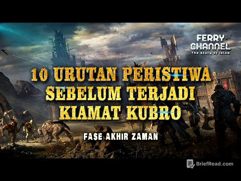 Akhir Zaman, 10 Urutan Peristiwa yang akan terjadi sebelum kiamat yang harus diketahui