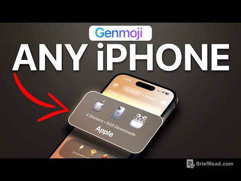 Create Genmoji’s on Any iPhone