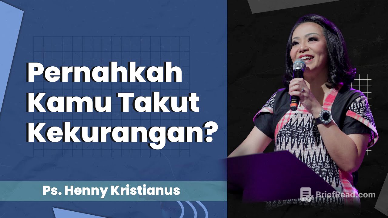 Hidupmu Lebih Berharga Dari Pada Burung-burung Pipit - Ps. Henny Kristianus