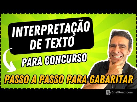 INTERPRETAÇÃO de TEXTOS para CONCURSO - Nunca mais erre!
