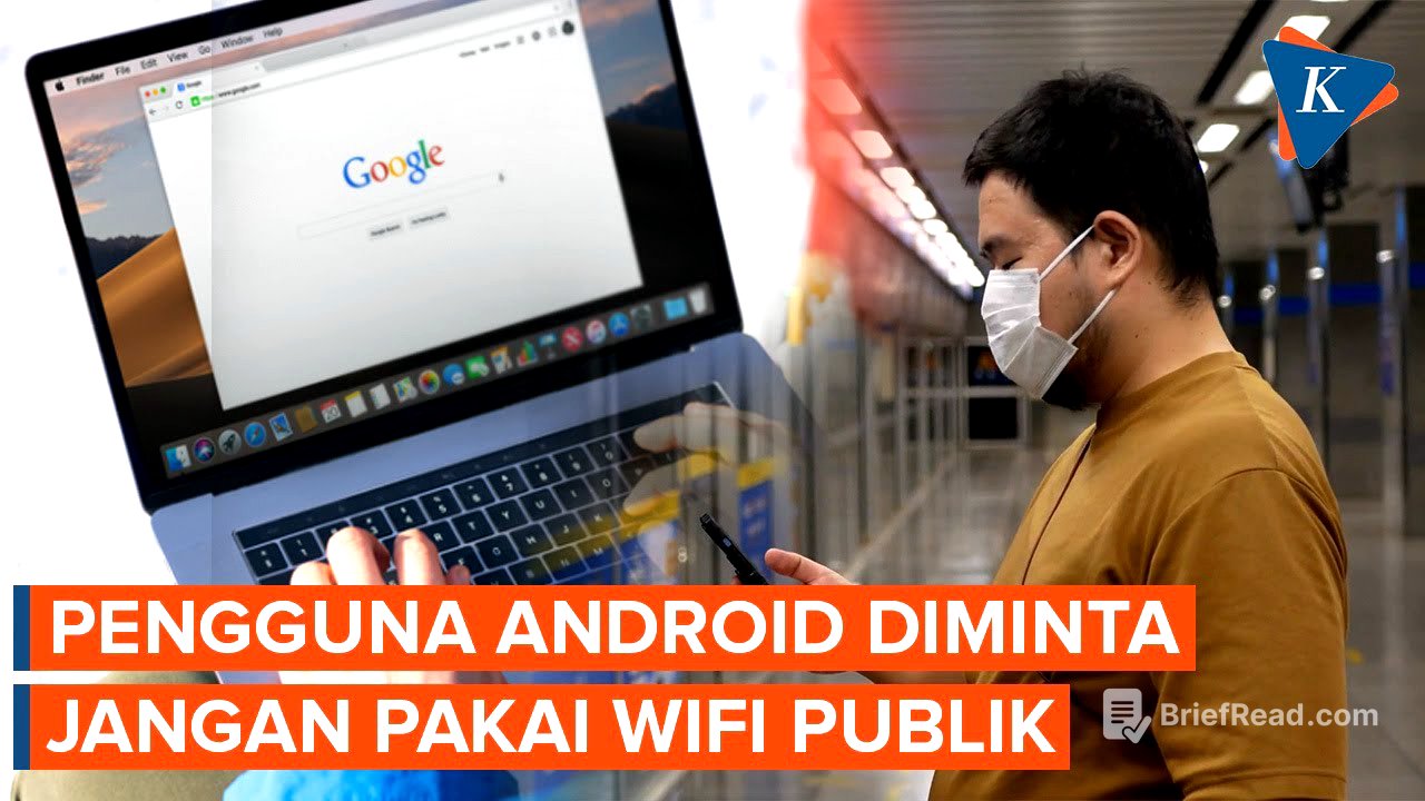 Google Peringatkan Pengguna HP Android, Jangan Pakai WiFi Publik