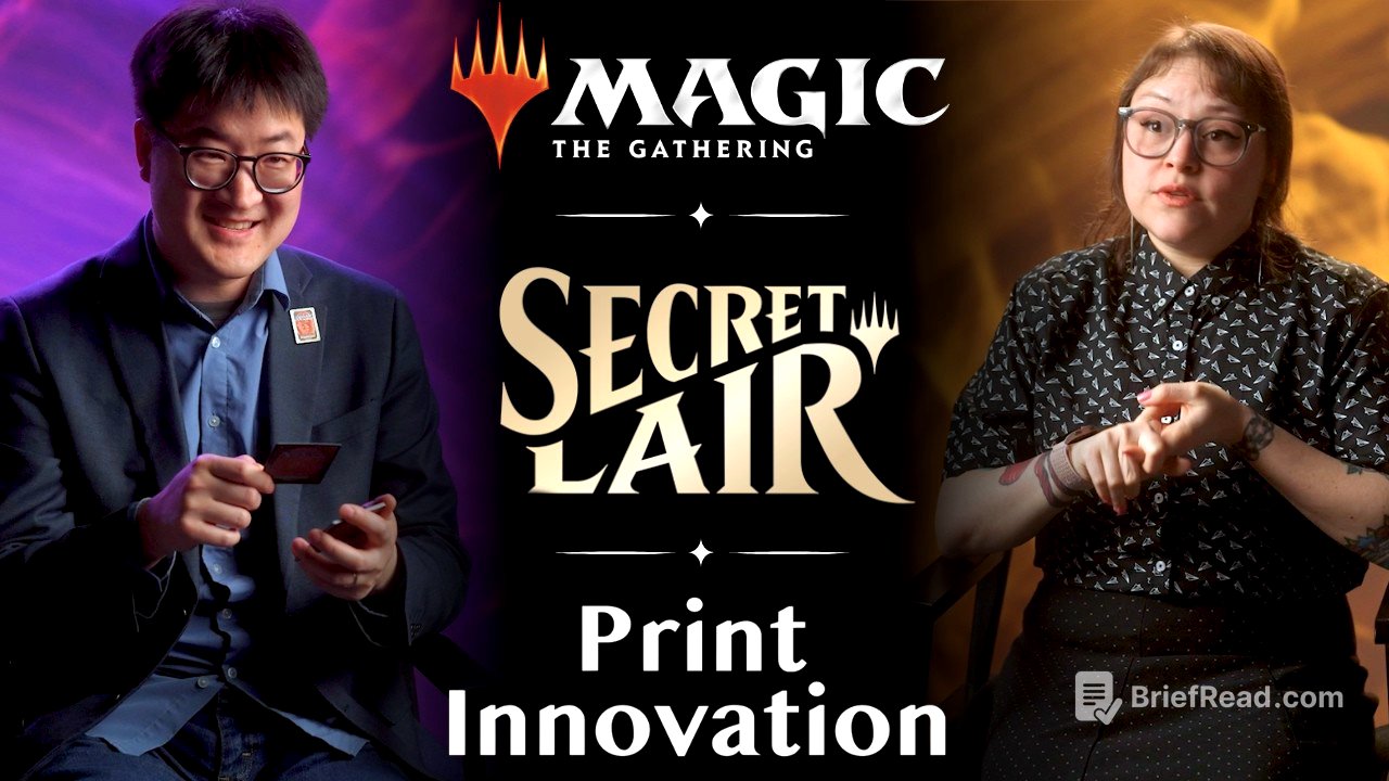 Inside Look at Print Innovation and Secret Lair | Magic: The Gathering