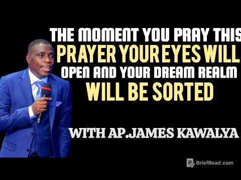 PRAYER TO UNBLOCK YOUR DREAMS AND REMOVE BREACHES IN YOUR BLOODLINE/AP.JAMES KAWALYA 