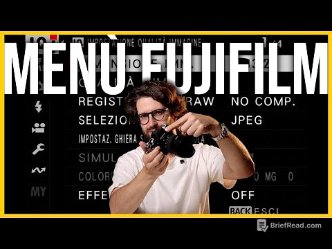 Guida al menu Fujifilm: Le migliori impostazioni per iniziare a scattare e fare video!