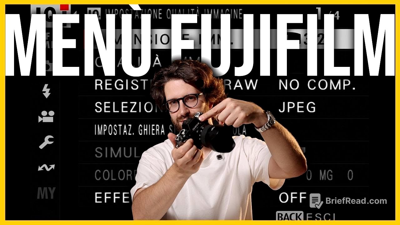 Guida al menu Fujifilm: Le migliori impostazioni per iniziare a scattare e fare video!