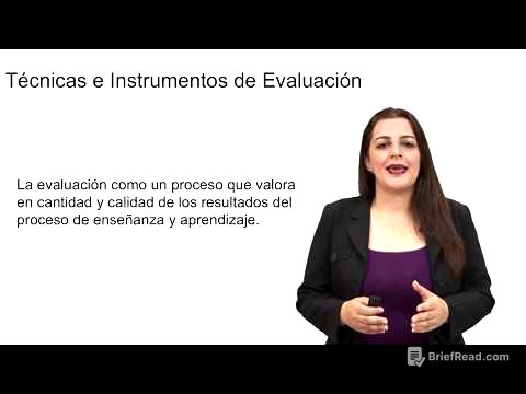 Técnicas e Instrumentos de Evaluación
