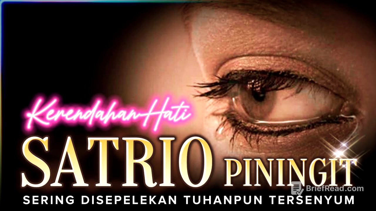 Kerendahan Hati SATRIO PININGIT Sering Dilecehkan Tuhanpun Tersenyum