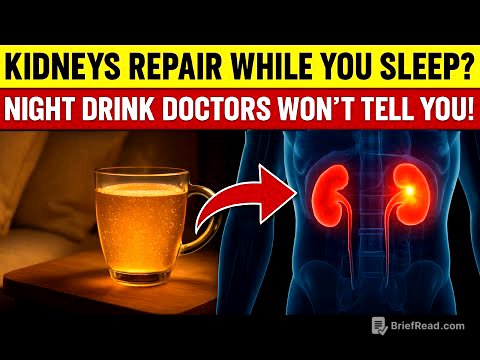 11 Bedtime Drinks That Help LOWER Creatinine & Repair Your Kidneys! (Doctors Won’t Tell You)