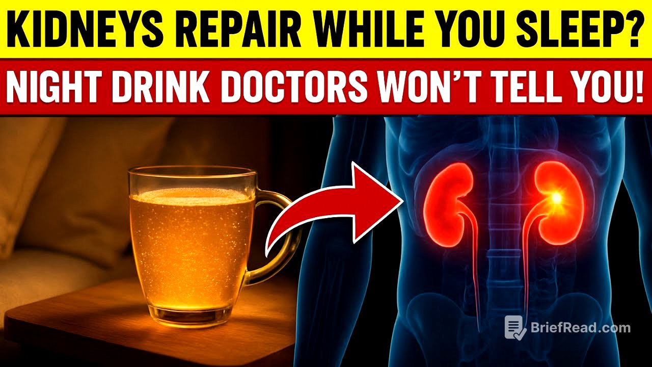 11 Bedtime Drinks That Help LOWER Creatinine & Repair Your Kidneys! (Doctors Won’t Tell You)