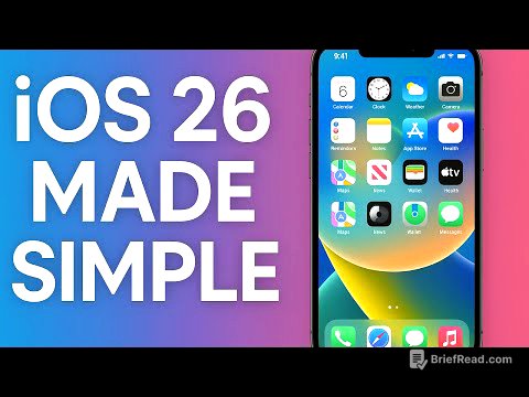 iOS 26 for Seniors: Everything You Need to Know