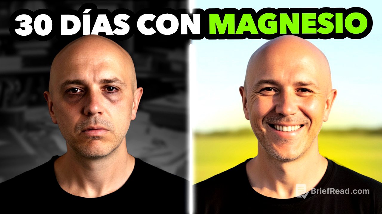 ¡MAGNESIO DIARIO! Esto Pasa En Tu CUERPO Cuando Consumes MAGNESIO Por 30 DÍAS