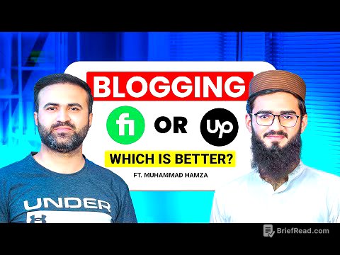 Blogging, Fiverr, or Upwork – Which is Better? | M. Hamza Hafeez