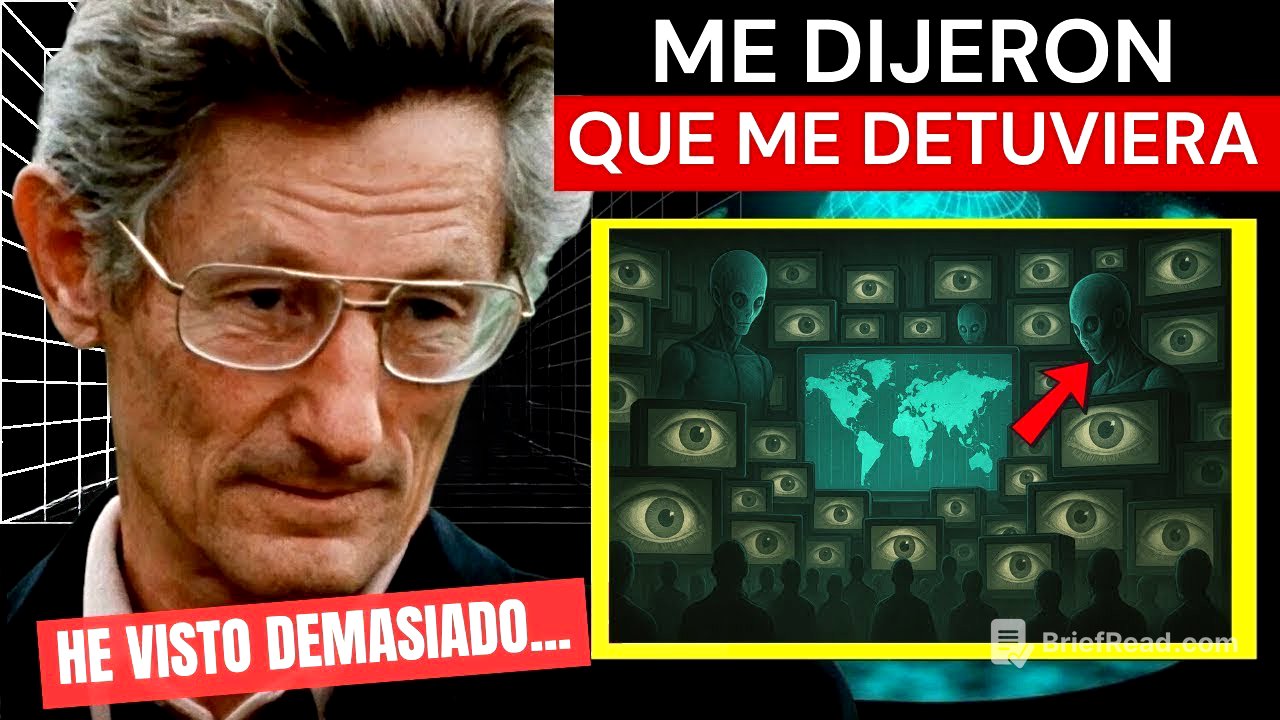 Este científico VIO quién CONTROLA la humanidad desde otra dimensión y casi muere