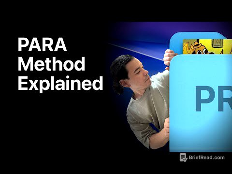 PARA Method Explained