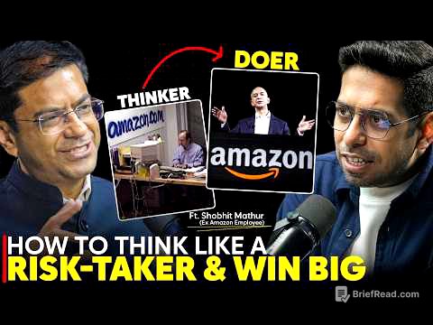 What Bezos Taught Him About Winning: Amazon, Obsession, Risk & Reinvention | ft. Shobhit Mathur.