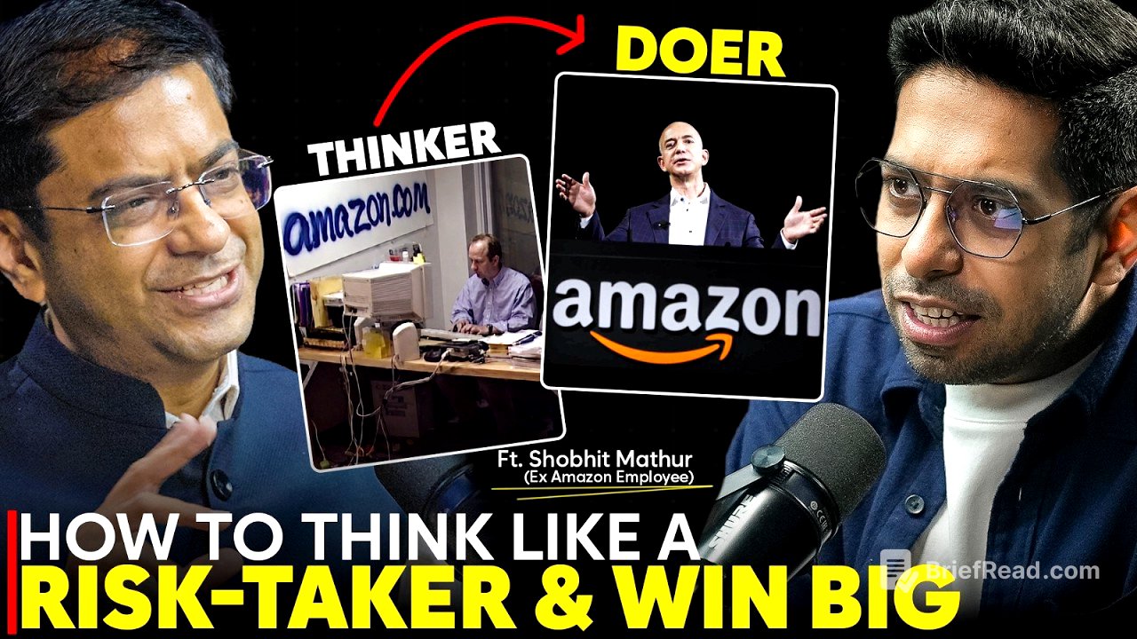 What Bezos Taught Him About Winning: Amazon, Obsession, Risk & Reinvention | ft. Shobhit Mathur.
