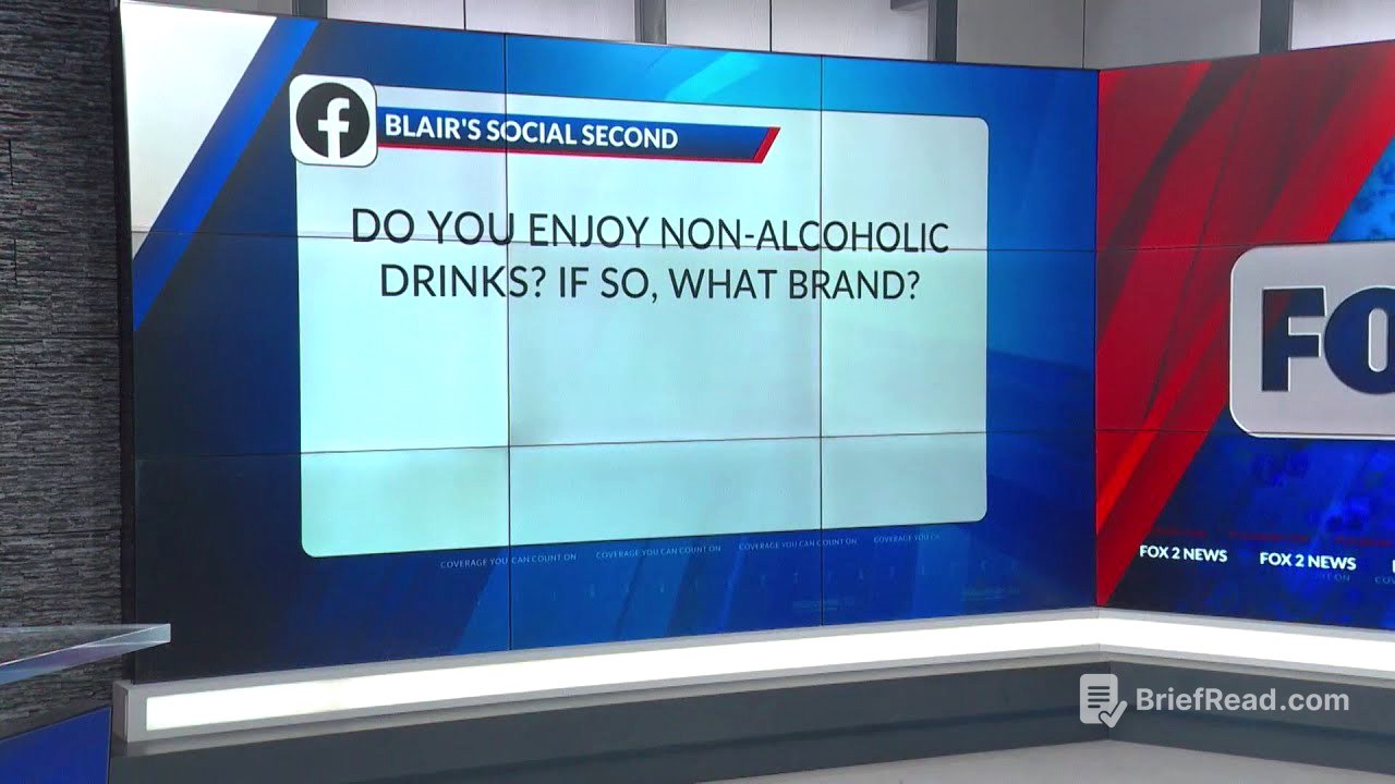 Blair's Social Second: Do you enjoy non-alcoholic beer, mocktails? If so, which brands?