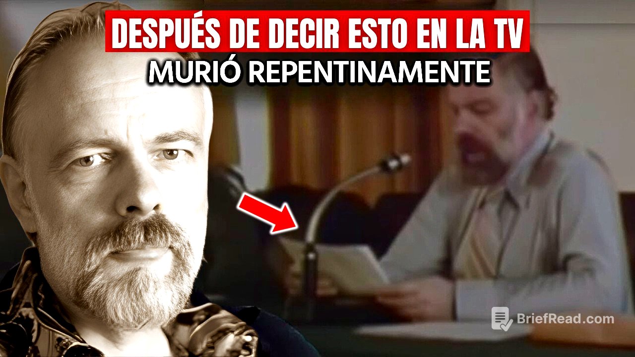 Literalmente ROMPIÓ la realidad... y luego murió