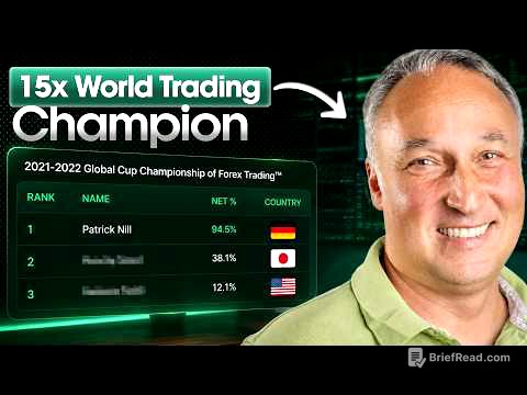Best Trader in the World Reveals His Exact Strategy LIVE on Charts! — Patrick Nill