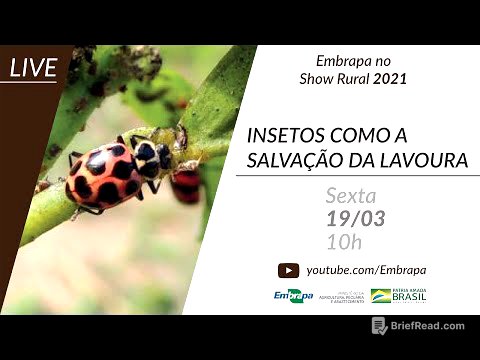 Insetos como a salvação da lavoura