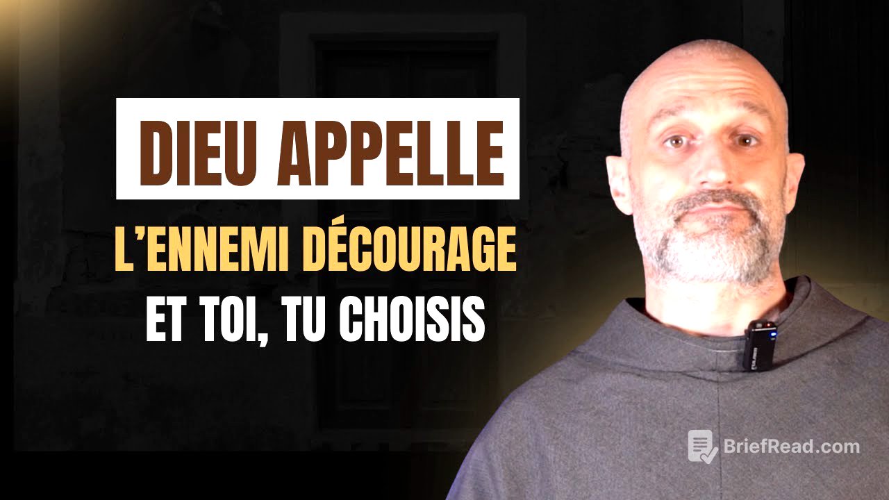 Dieu appelle, l'ennemi décourage et toi, tu choisis - frère Jack Mardesic