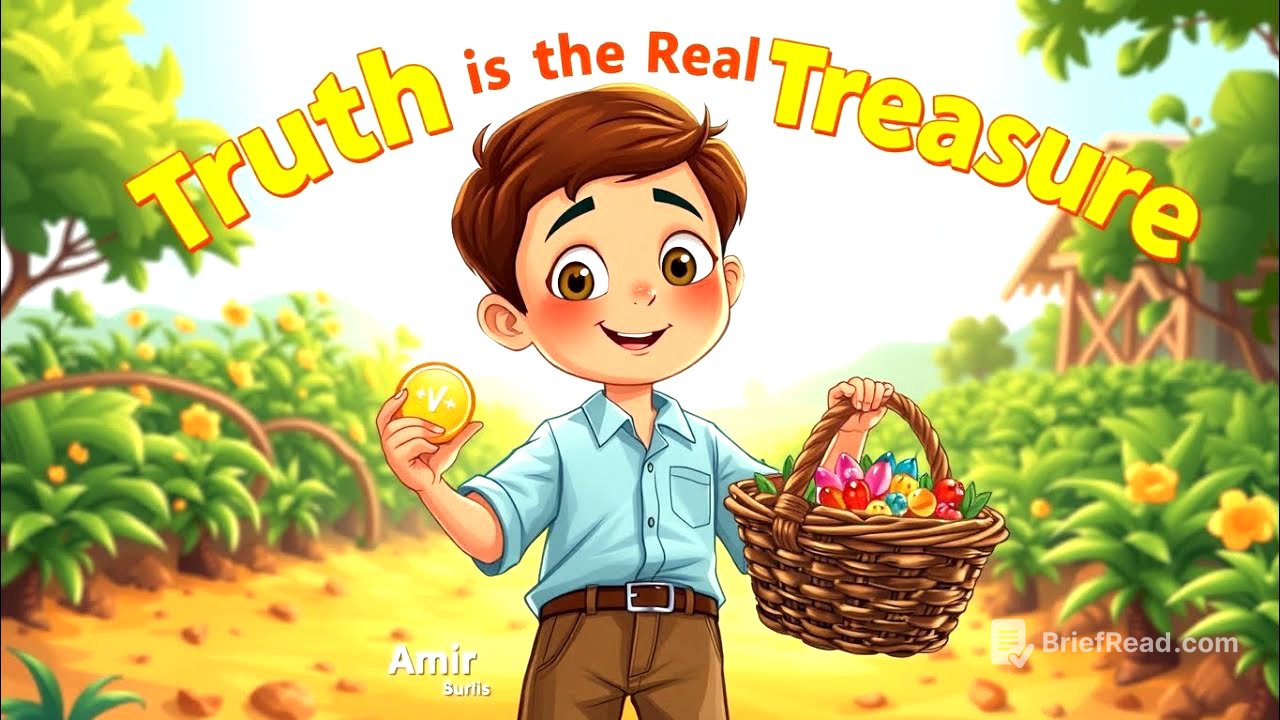 “🌱 The Little Farmer Who Spoke the Truth | Kids Moral Story about Honesty”