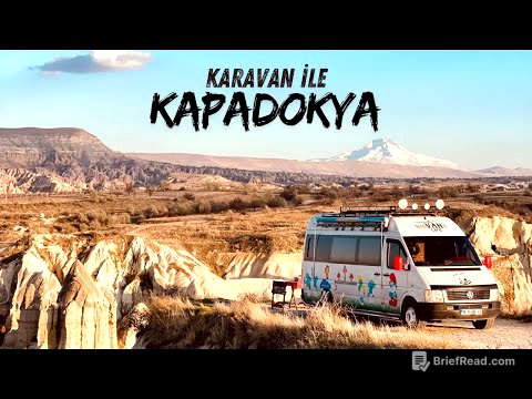 Karavan İle Kapadokya'da Kamp / Göreme Vadisi / Sürpriz Yolculuk