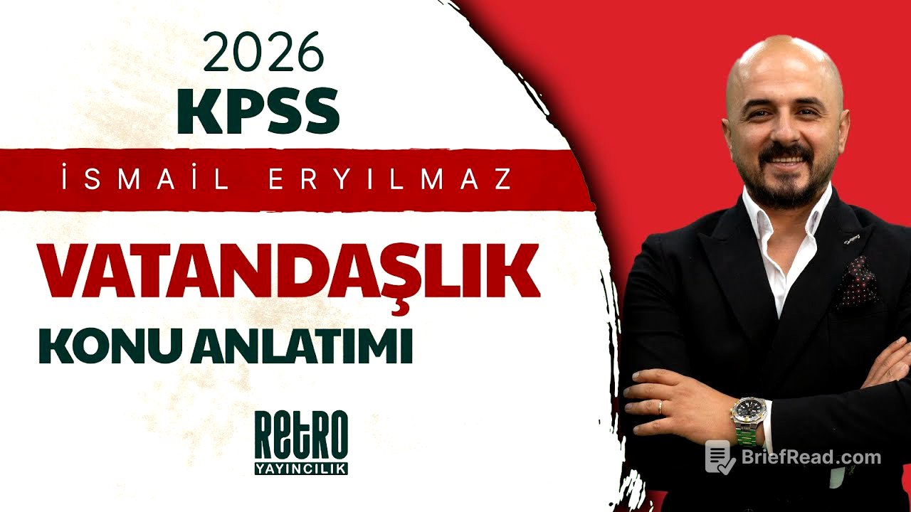 3) Hukuk Türleri Ve Hukuk Kurallarının Çeşitleri | KPSS-Vatandaşlık | İsmail ERYILMAZ - 2026
