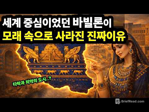 성경 속 탐욕과 죄악의 도시... 인류 역사상 가장 찬란했던 바빌론이 모래속으로 사라진 진짜 이유 l 바빌론 역사