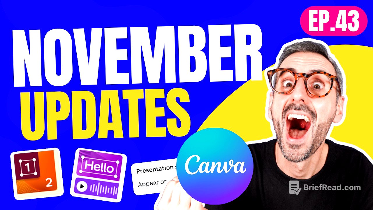 6 AWESOME Canva Updates | Captions, Page Numbers & More! | What's HOT in Canva 🔥 [Ep. 43]
