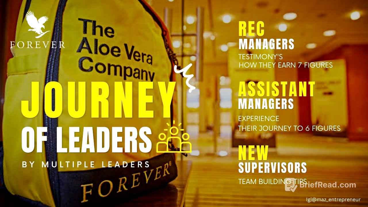 Journey of Leaders | By Some Unique Leaders | Forever Living Products ®