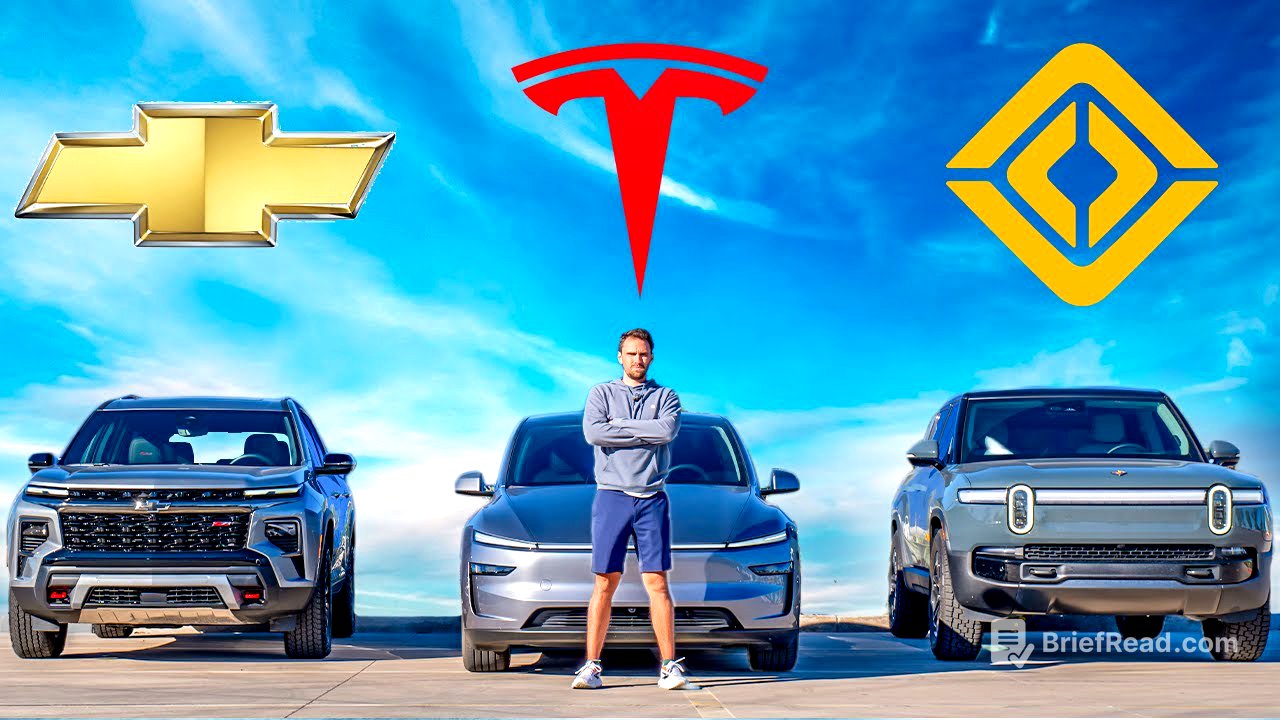 Can Rivian and Chevy Beat Tesla's FSD? Let's find Out! (Full Test)