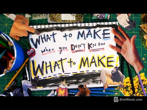 A chaotic guide to making stuff instead of doomscrolling