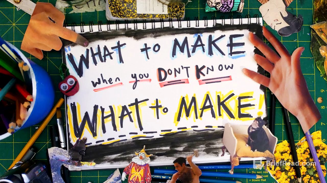 A chaotic guide to making stuff instead of doomscrolling