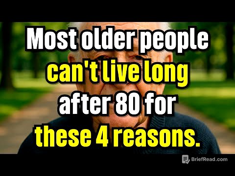 Most Older People Struggle to Live Beyond 80 Because of These 4 Hidden Health Reasons.