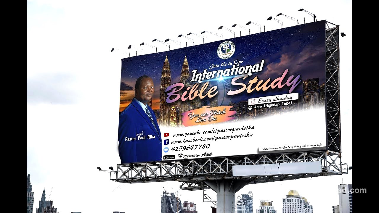 BIBLE KNOWLEDGE FOR HOLY LIVING AND ETERNAL LIFE With Pastor Paul Rika (22ND|| MAR || 2026)