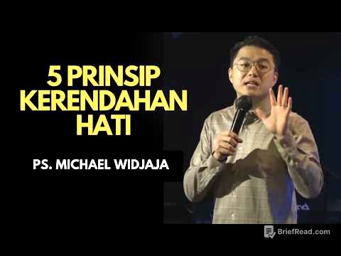 5 PRINSIP KERENDAHAN HATI | PS MICHAEL WIDJAJA #michaelwidjaja