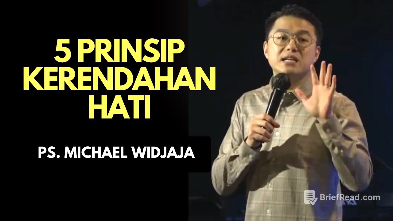 5 PRINSIP KERENDAHAN HATI | PS MICHAEL WIDJAJA #michaelwidjaja