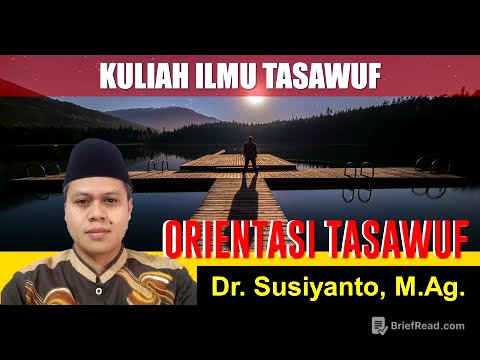 Susiyanto : Orientasi Mengenal Tasawuf